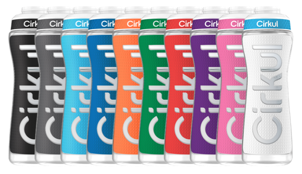 22oz. Grip Squeeze Plastic Bottle & Sport Lid I5