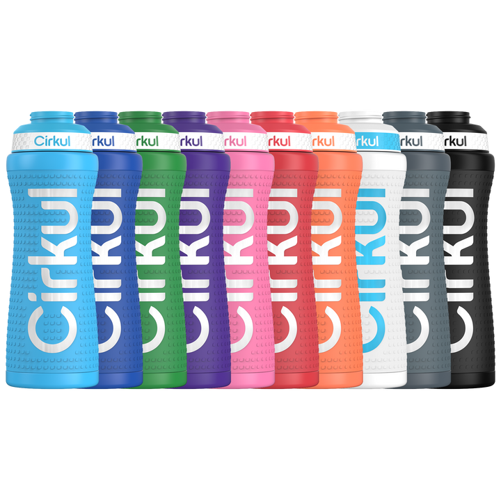 22oz. Grip Stainless Steel Bottle & Sport Lid U9